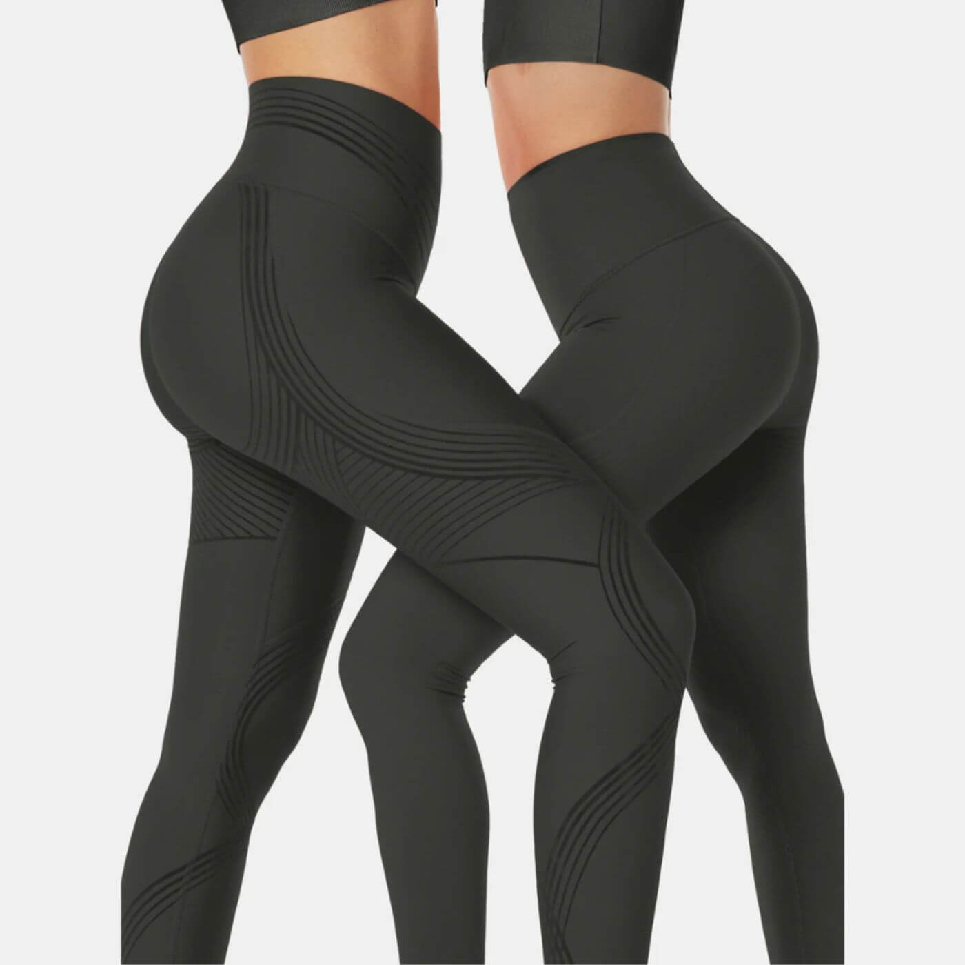 3D Leggings™ – High Waist Body Sculpting Leggings (1+1 FREE)