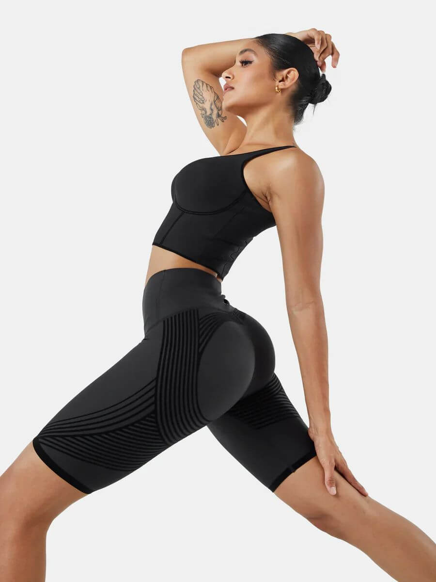 3D Short Leggings™ – High Waist Body Sculpting, Lifting (1+1 FREE)