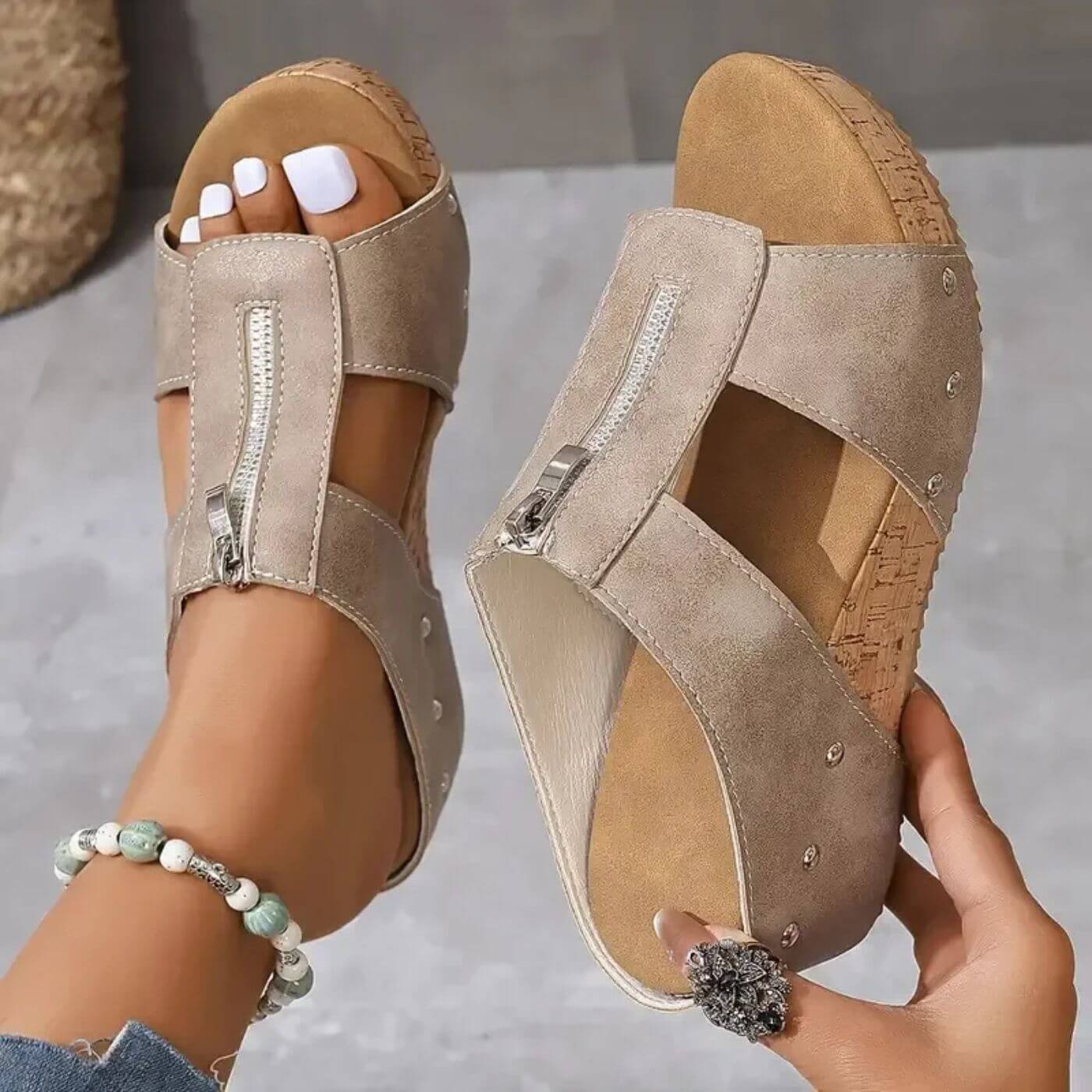 Amanda™ - Comfortable Open Toe Orthopedic Sandals
