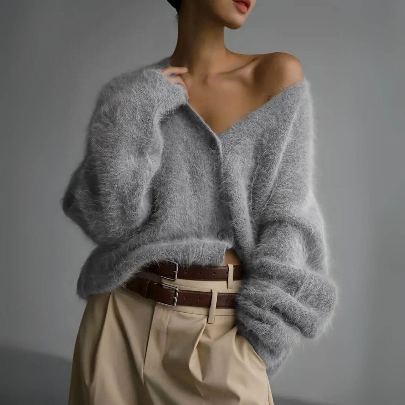 Amelia™ – Soft Cozy Oversized Sweater