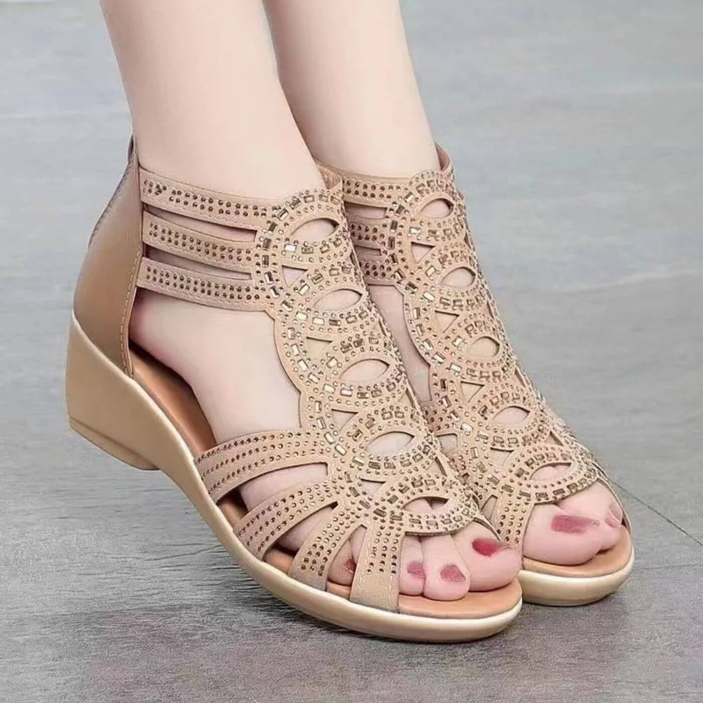 Anna™ – Ultimate Comfort Orthopedic Wedge Sandals