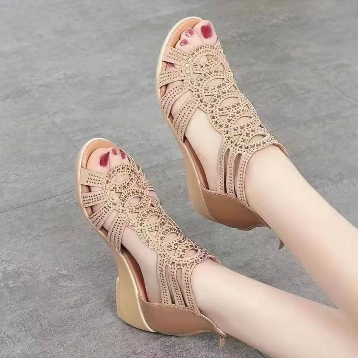 Anna™ – Ultimate Comfort Orthopedic Wedge Sandals