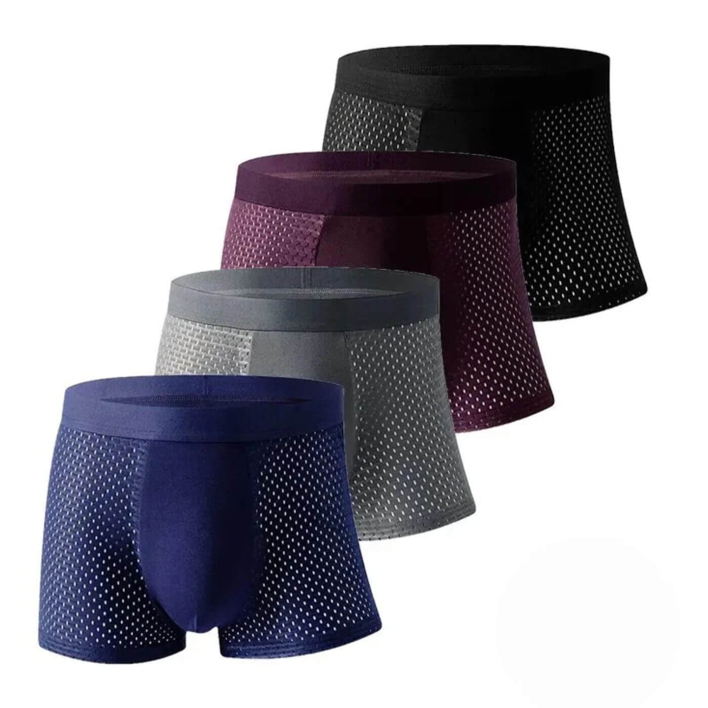 Bamboo Boxers™ – Anti-itch Premium Bamboo Fiber Boxers ( 5+5 FREE )