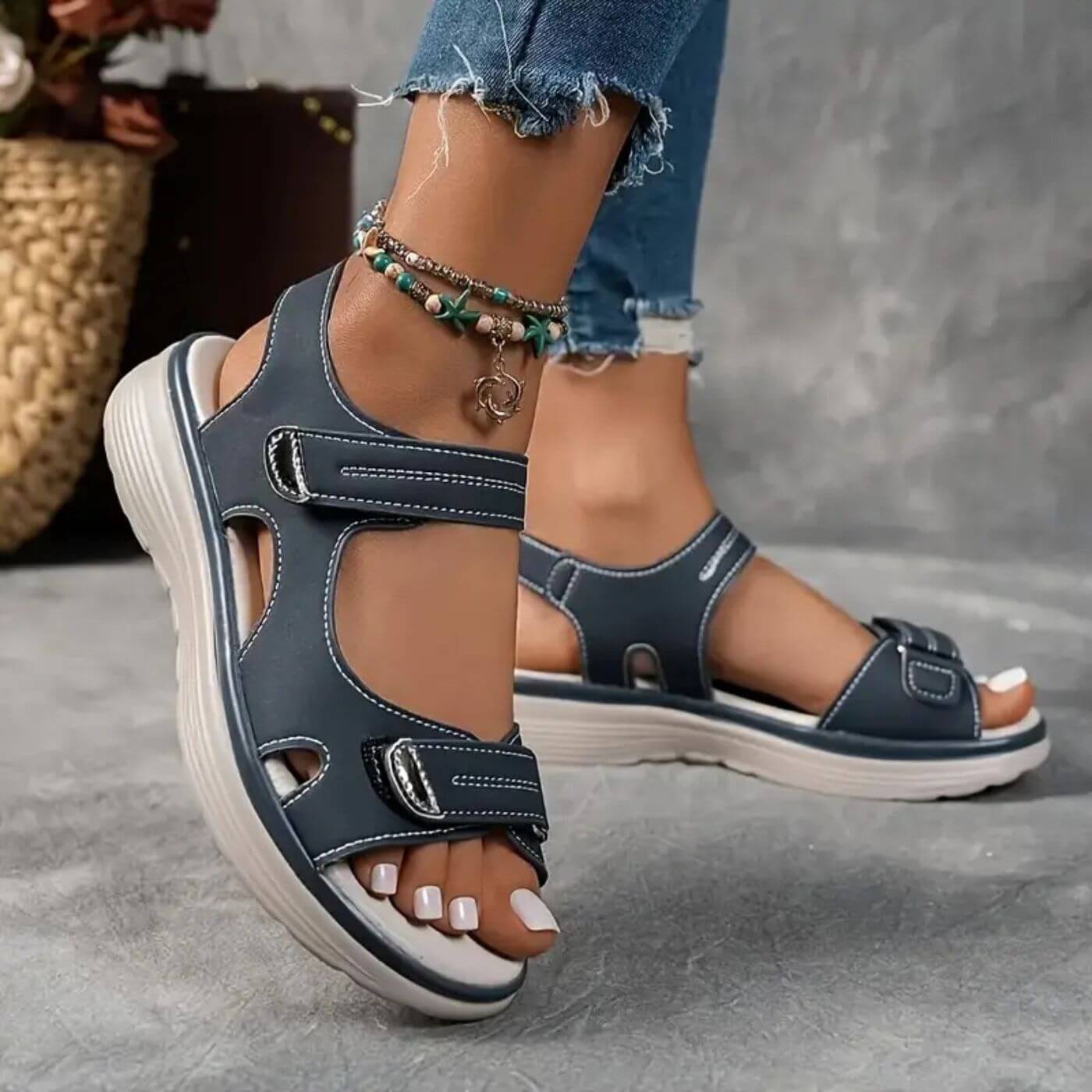 Blanche™ – Comfortable Orthopedic Wedge Sandals