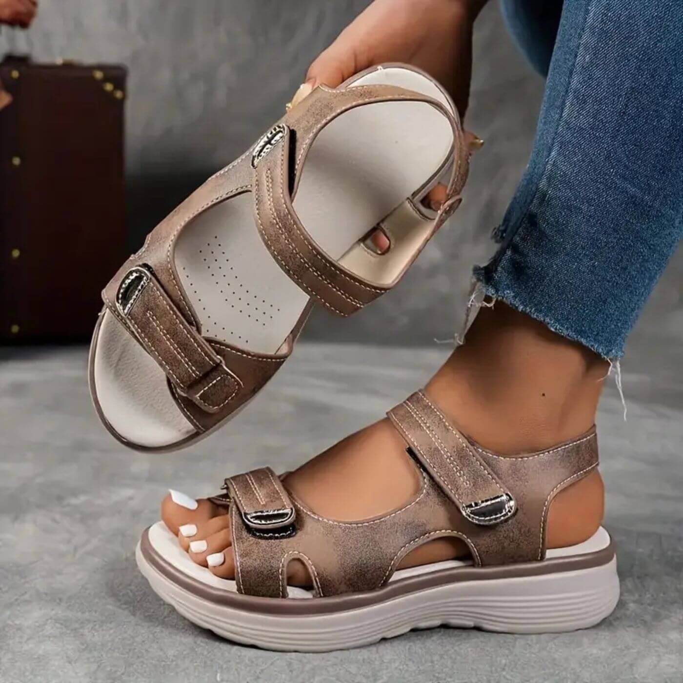 Blanche™ – Comfortable Orthopedic Wedge Sandals