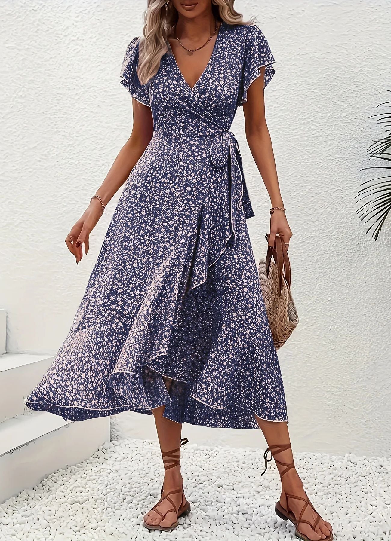 Brianna™ – Elegant Floral Summer Dress