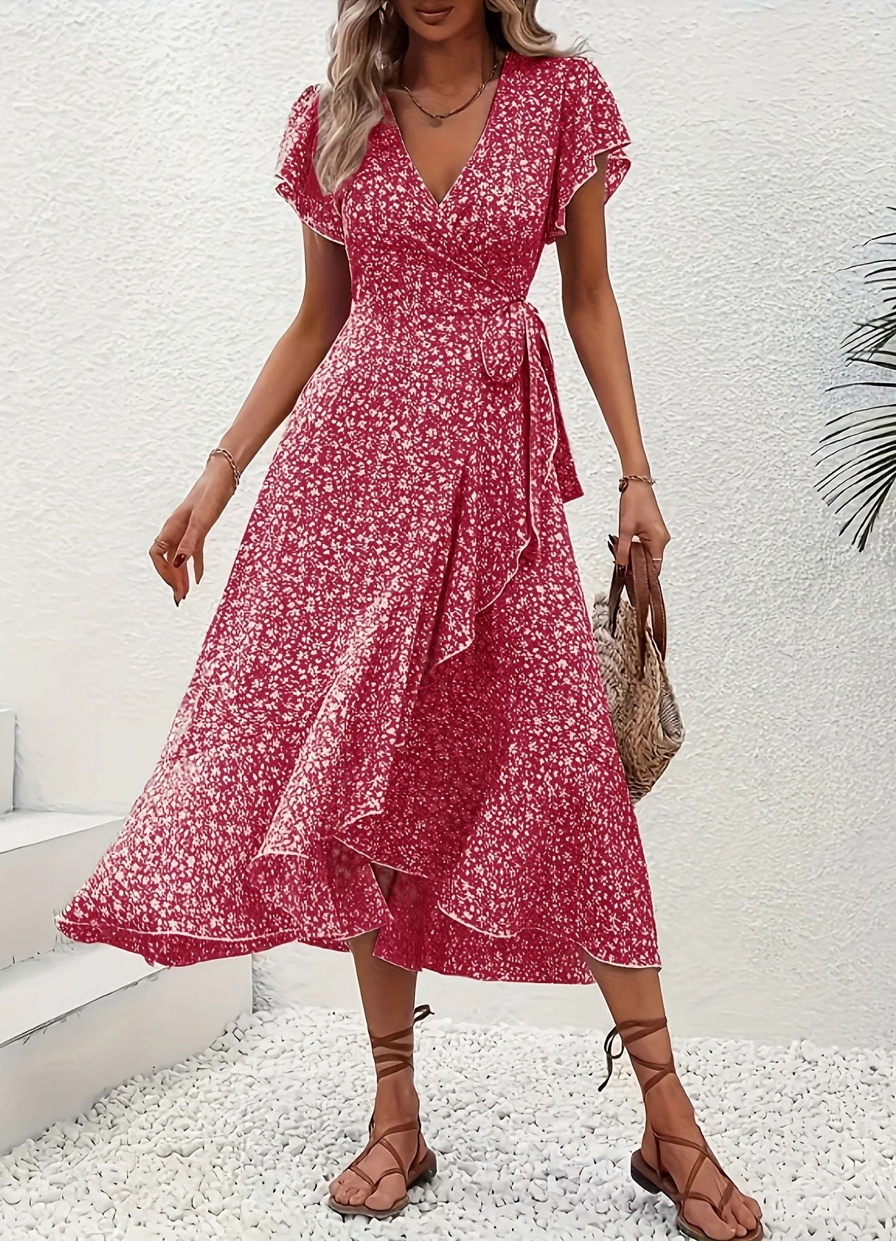 Brianna™ – Elegant Floral Summer Dress