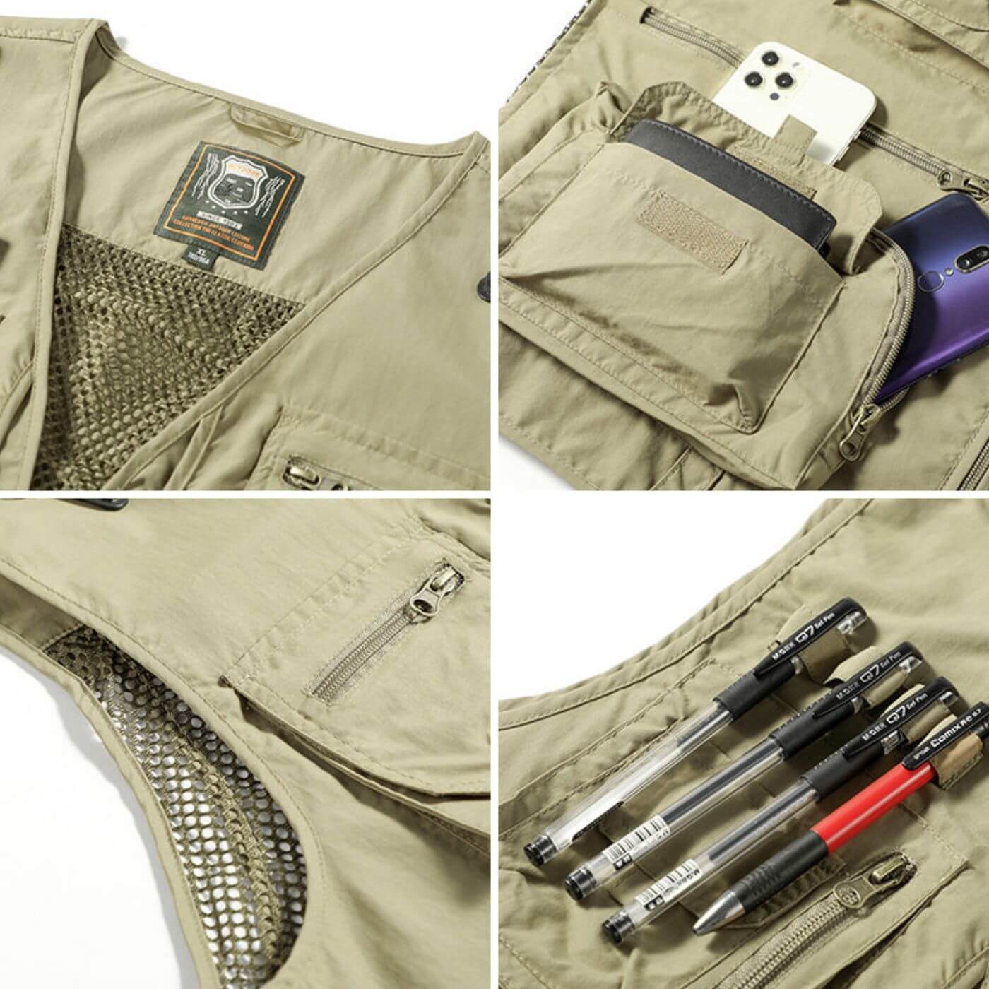 Carlos™ - Multi-Pocket Tactical Vest