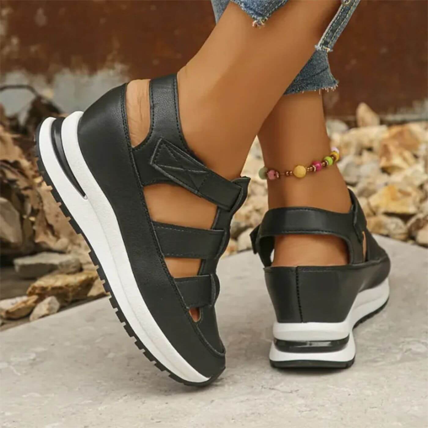 Ciara™ - Closed Toe Orthopedic Sandals