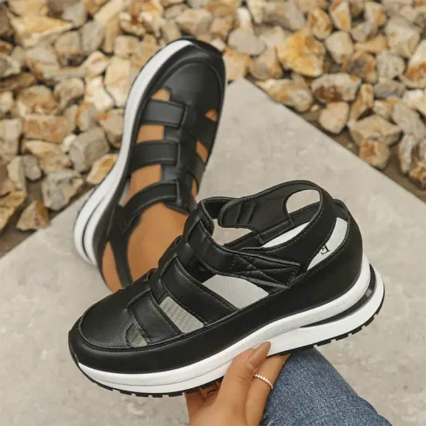 Ciara™ - Closed Toe Orthopedic Sandals