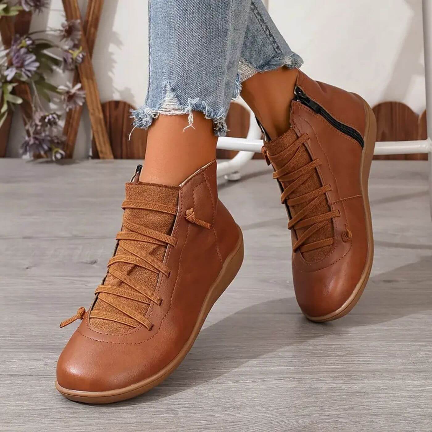 Claire™ – Stylish Comfort Ankle Boots