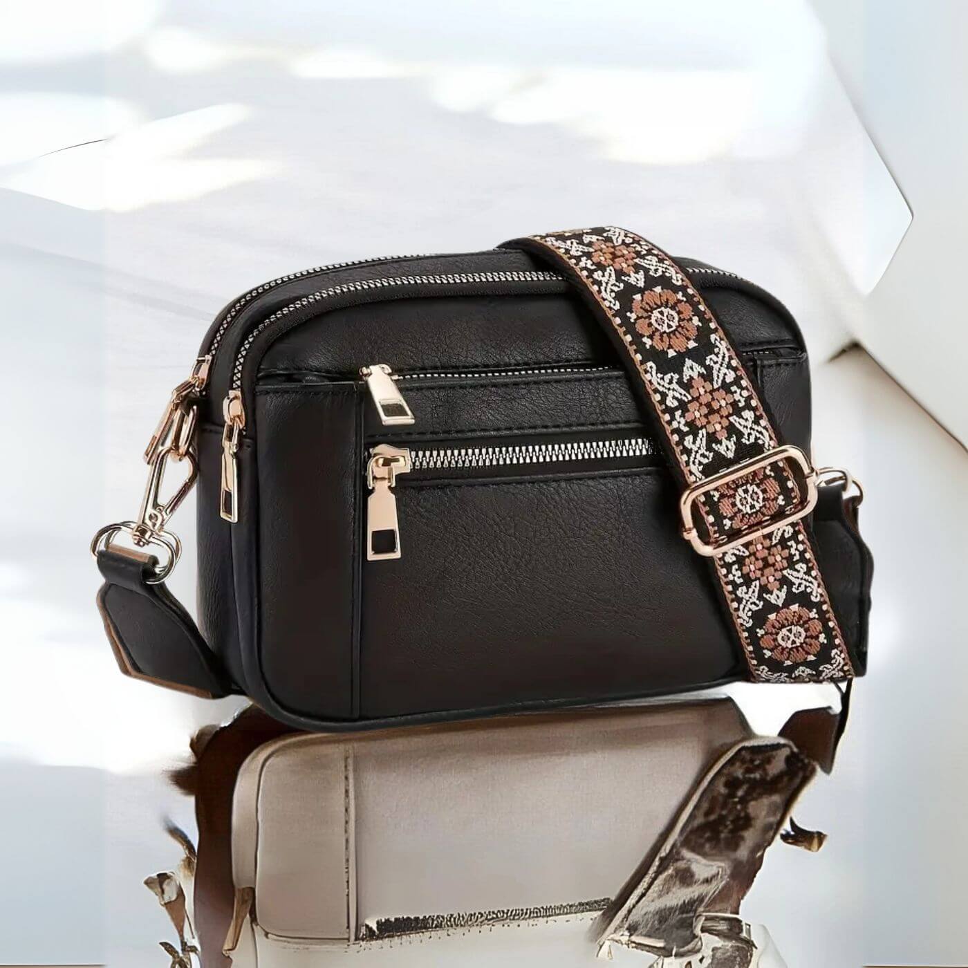 Cynthia™ – Elegant Multi Compartments Crossbody Bag