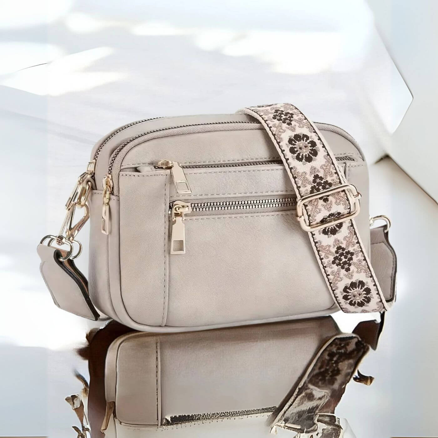 Cynthia™ – Elegant Multi Compartments Crossbody Bag