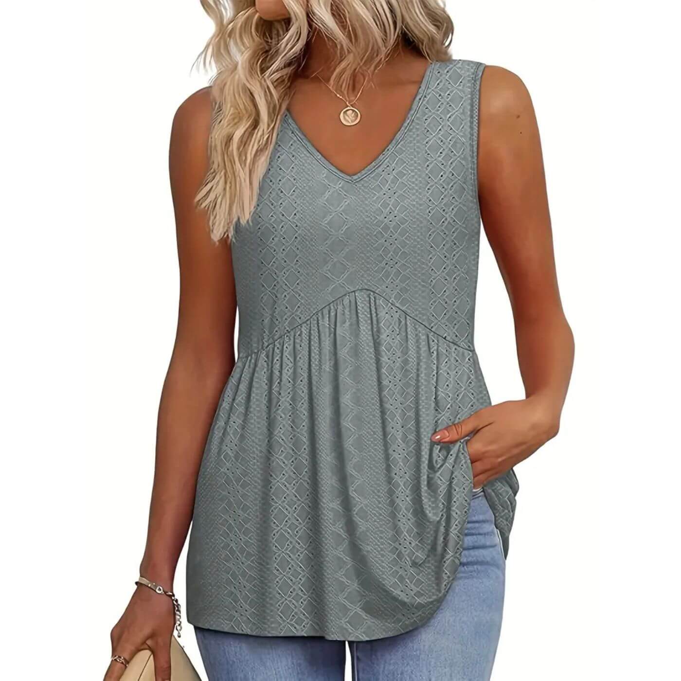Denise™ - Sleeveless Casual Top
