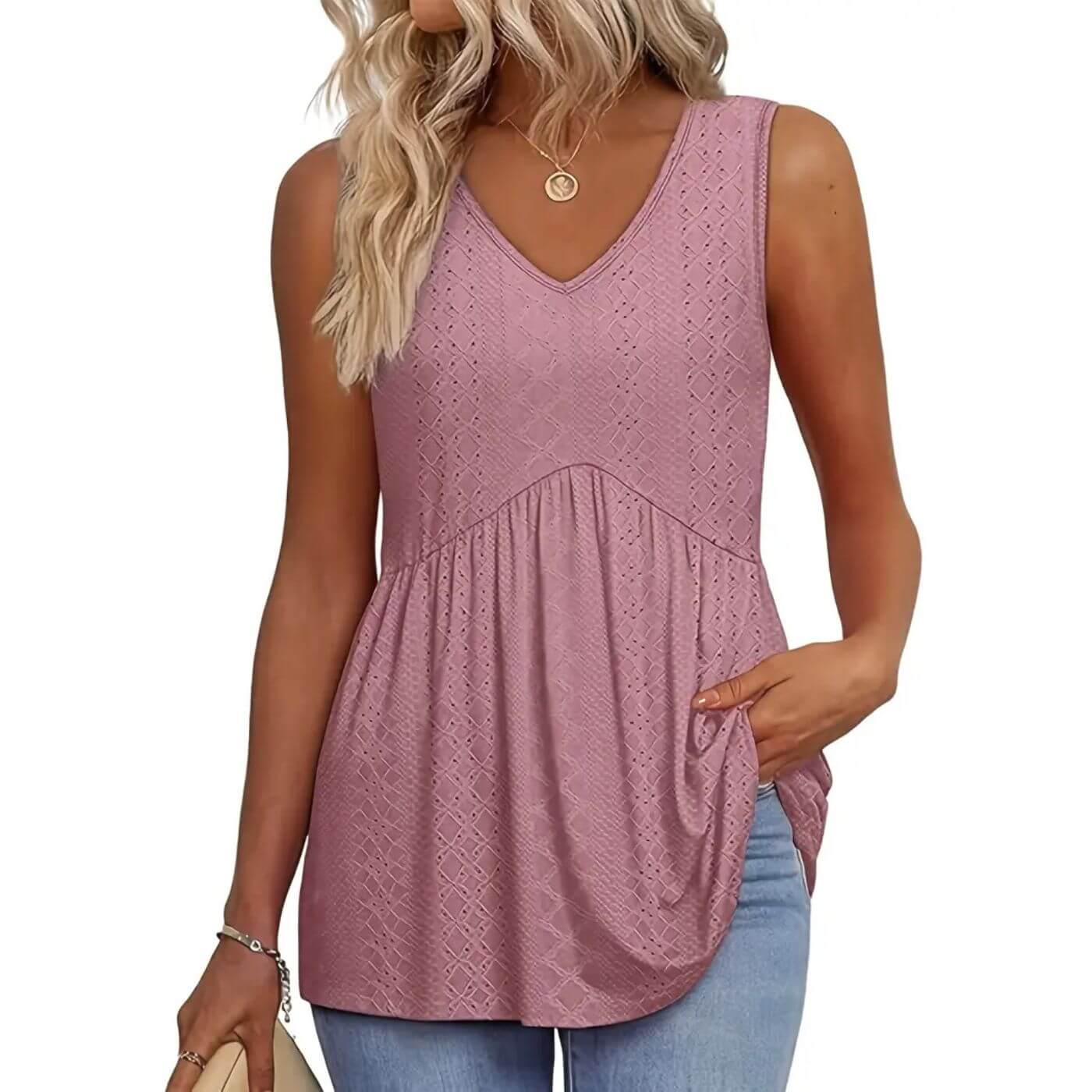Denise™ - Sleeveless Casual Top
