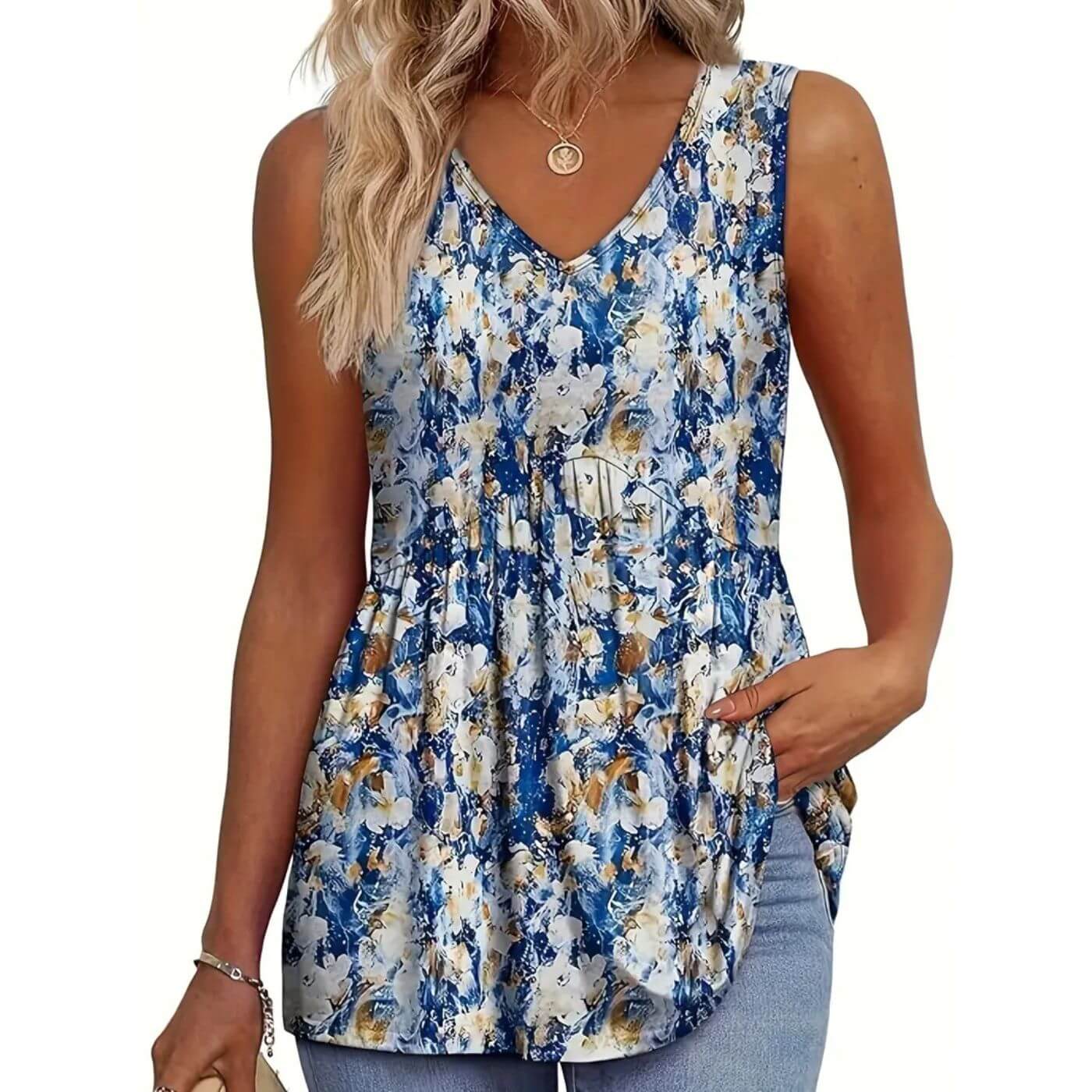 Denise™ - Sleeveless Casual Top