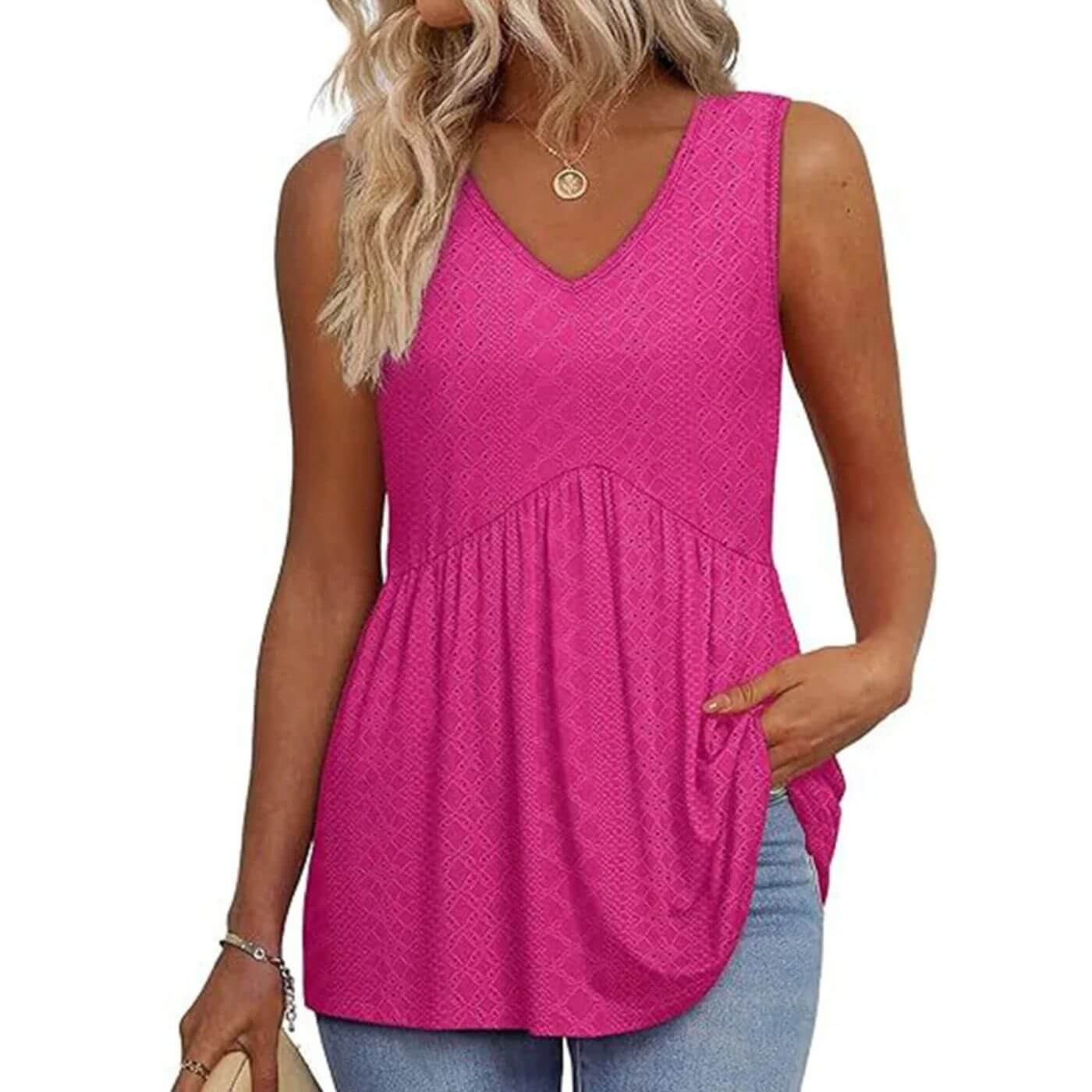 Denise™ - Sleeveless Casual Top