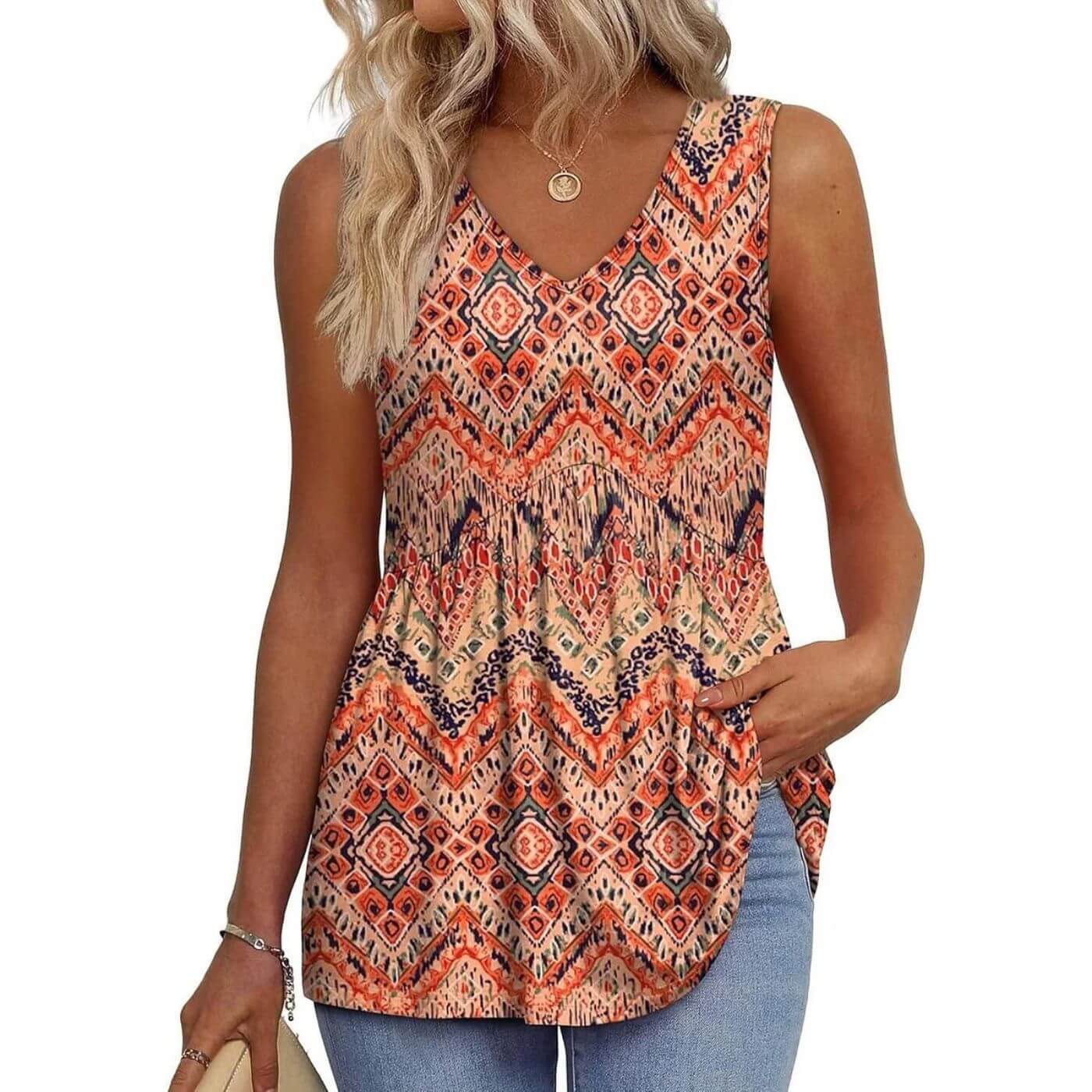Denise™ - Sleeveless Casual Top