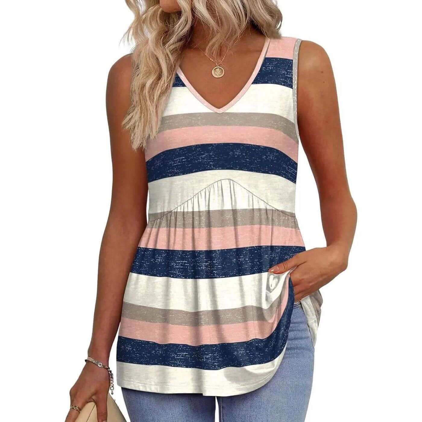 Denise™ - Sleeveless Casual Top