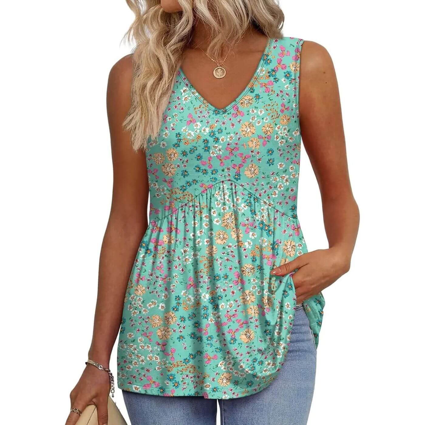 Denise™ - Sleeveless Casual Top