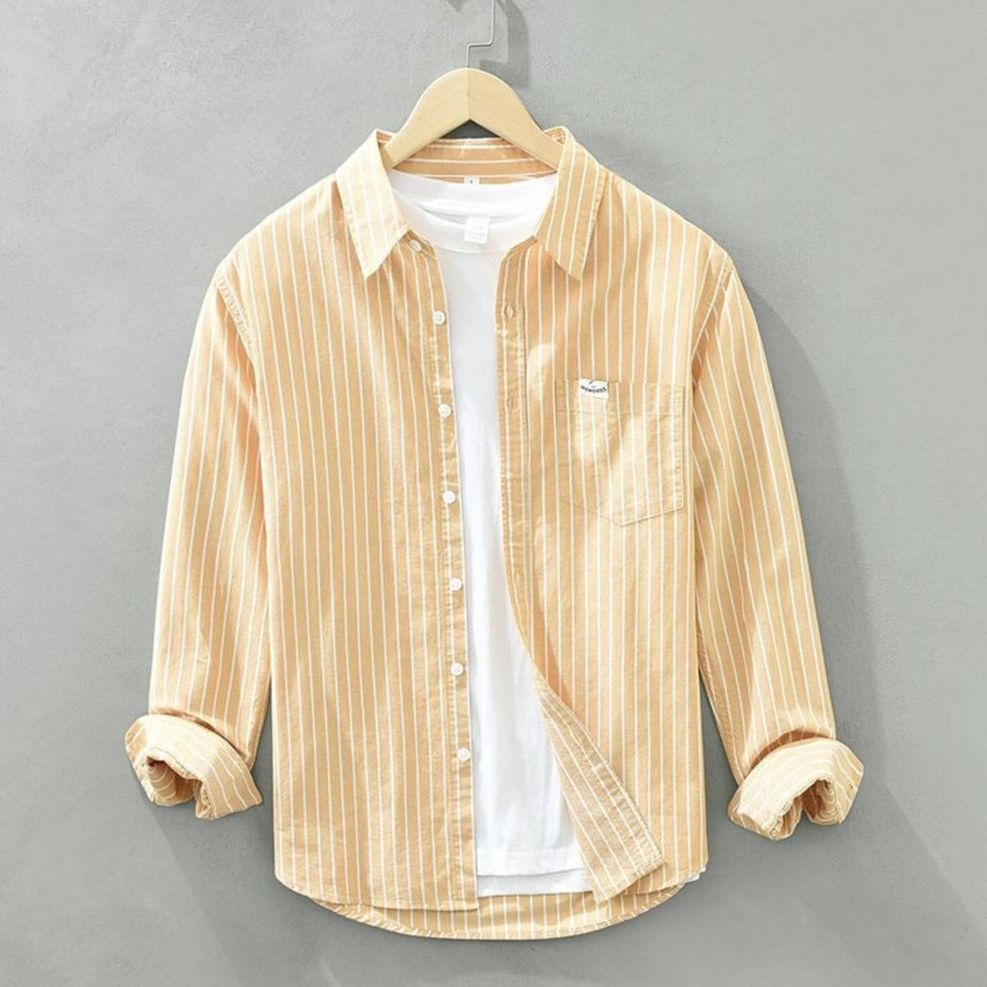 Derrick™ – Premium Striped Long Sleeve Shirt