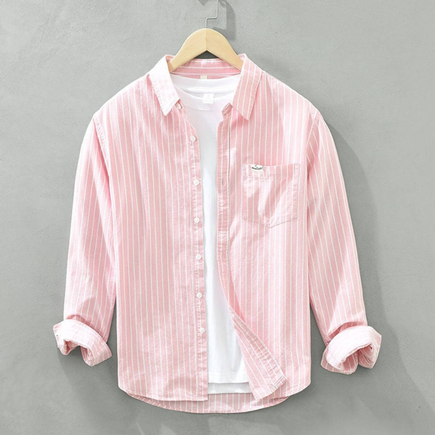 Derrick™ – Premium Striped Long Sleeve Shirt