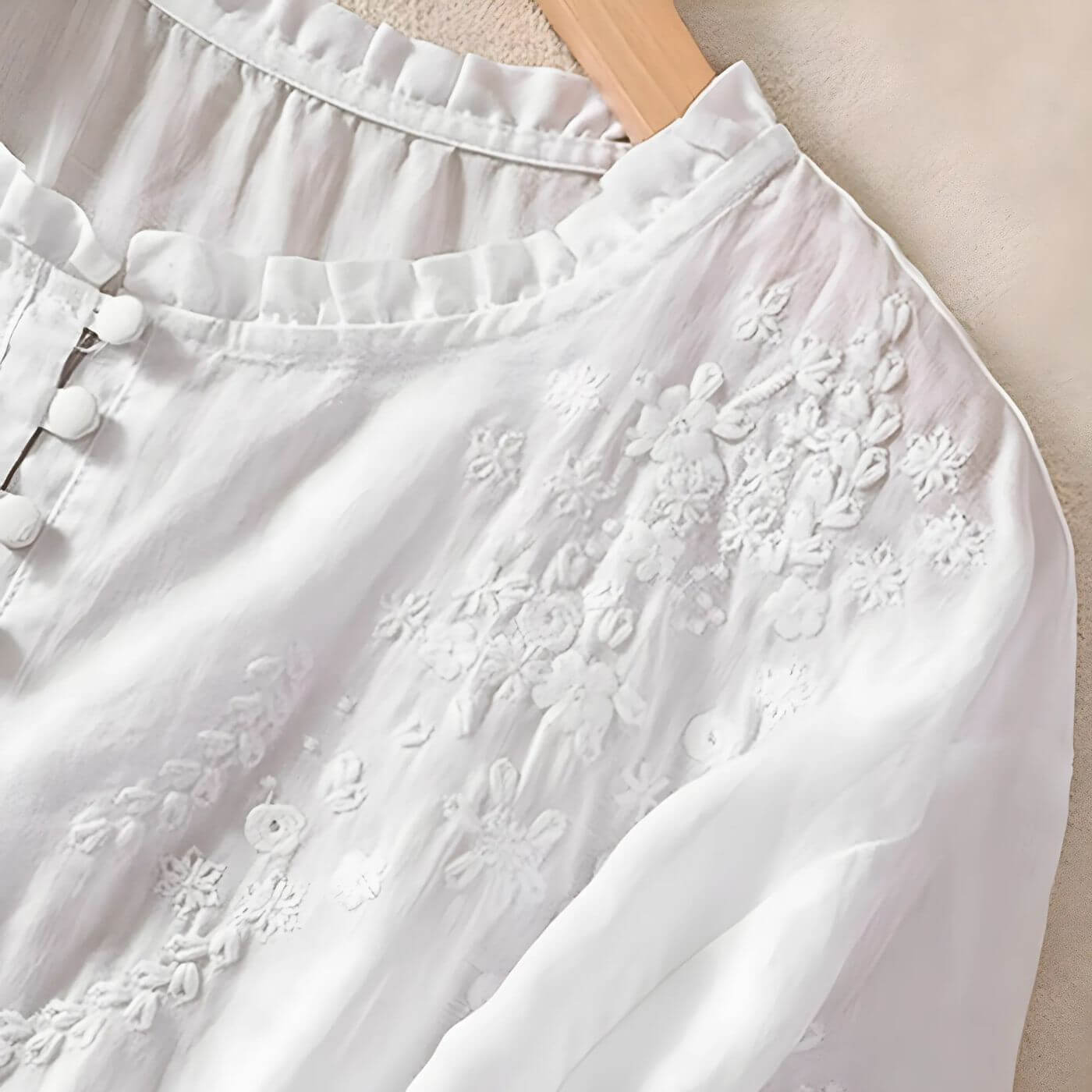 Eliana™ – Light And Breezy Embroidered Blouse