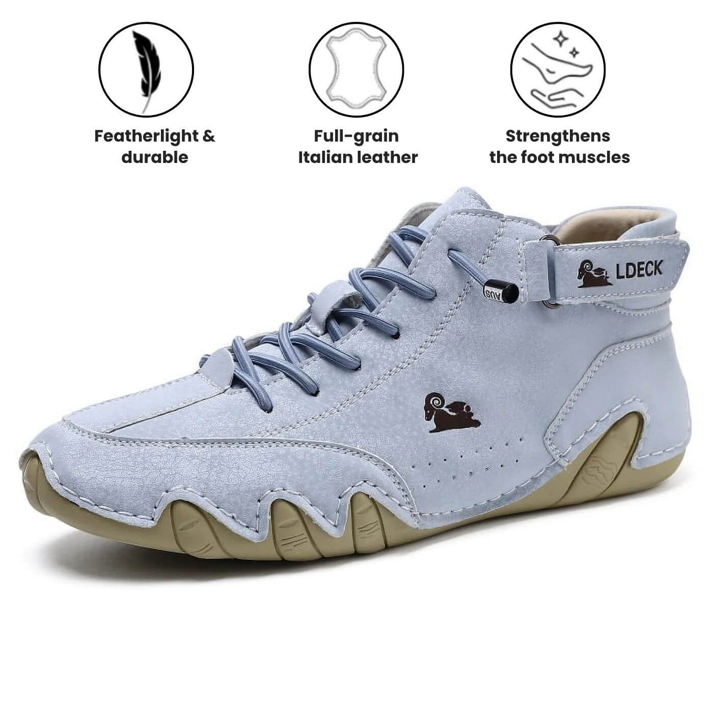 Ethan™ – Premium Leather Barefoot Orthopedic Shoes