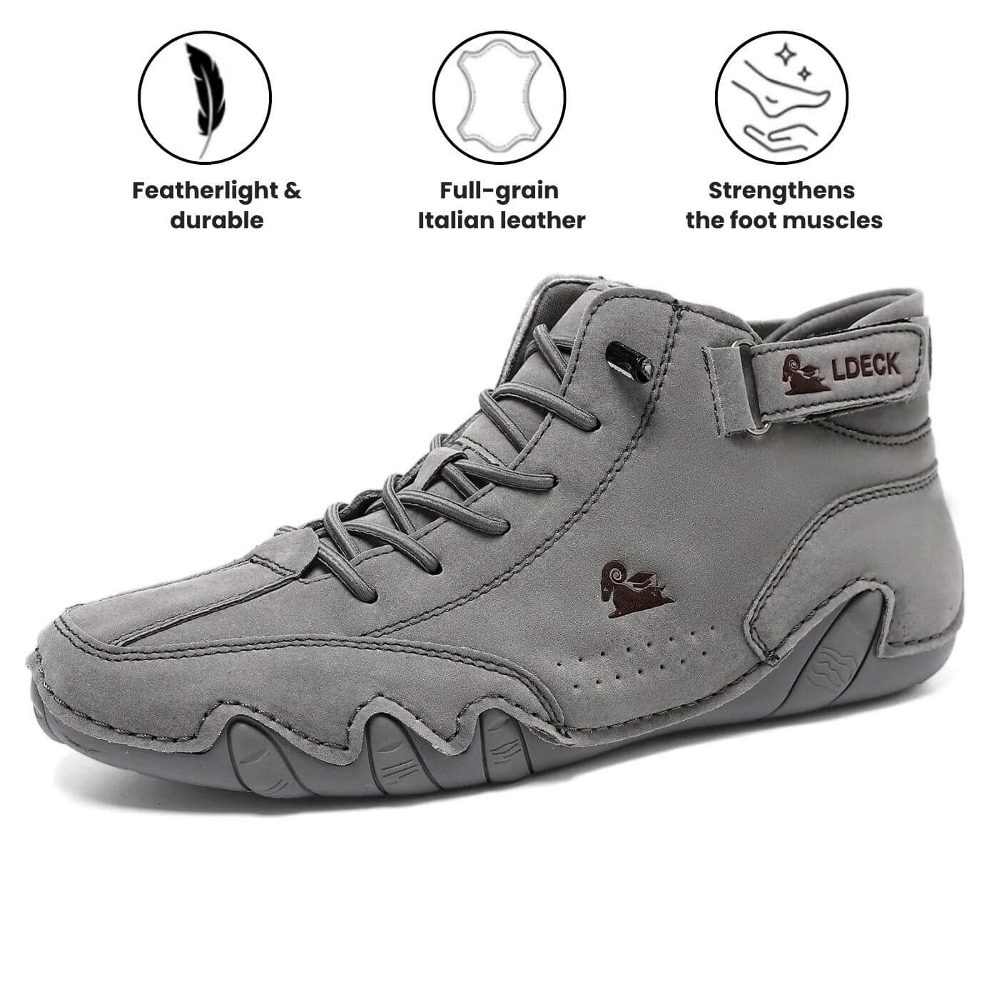 Ethan™ – Premium Leather Barefoot Orthopedic Shoes