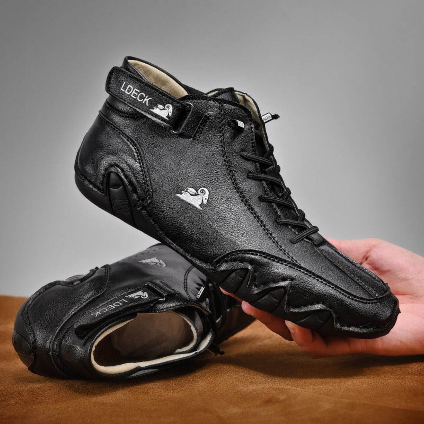 Ethan™ – Premium Leather Barefoot Orthopedic Shoes