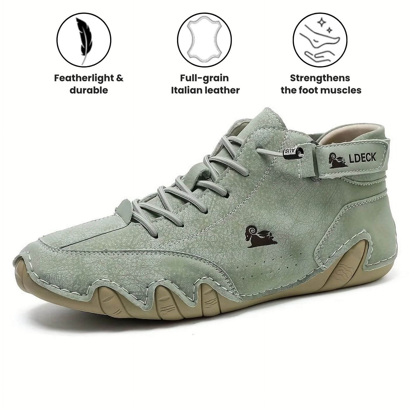 Ethan™ – Premium Leather Barefoot Orthopedic Shoes