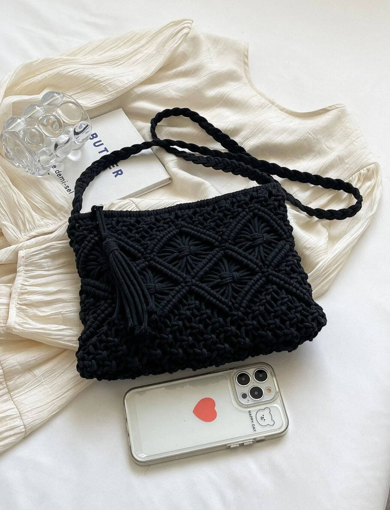 Fiona™ – Stylish Woven Crossbody Bag