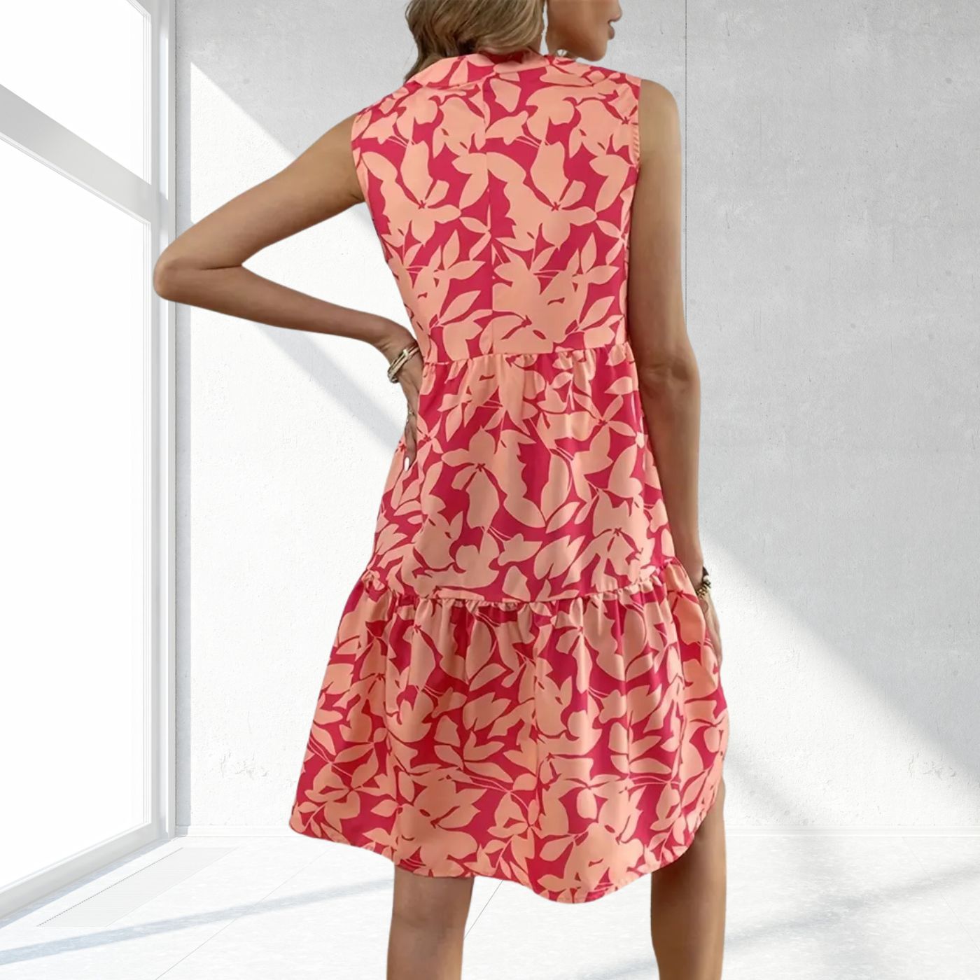 Gabrielle™ - Floral Midi Dress