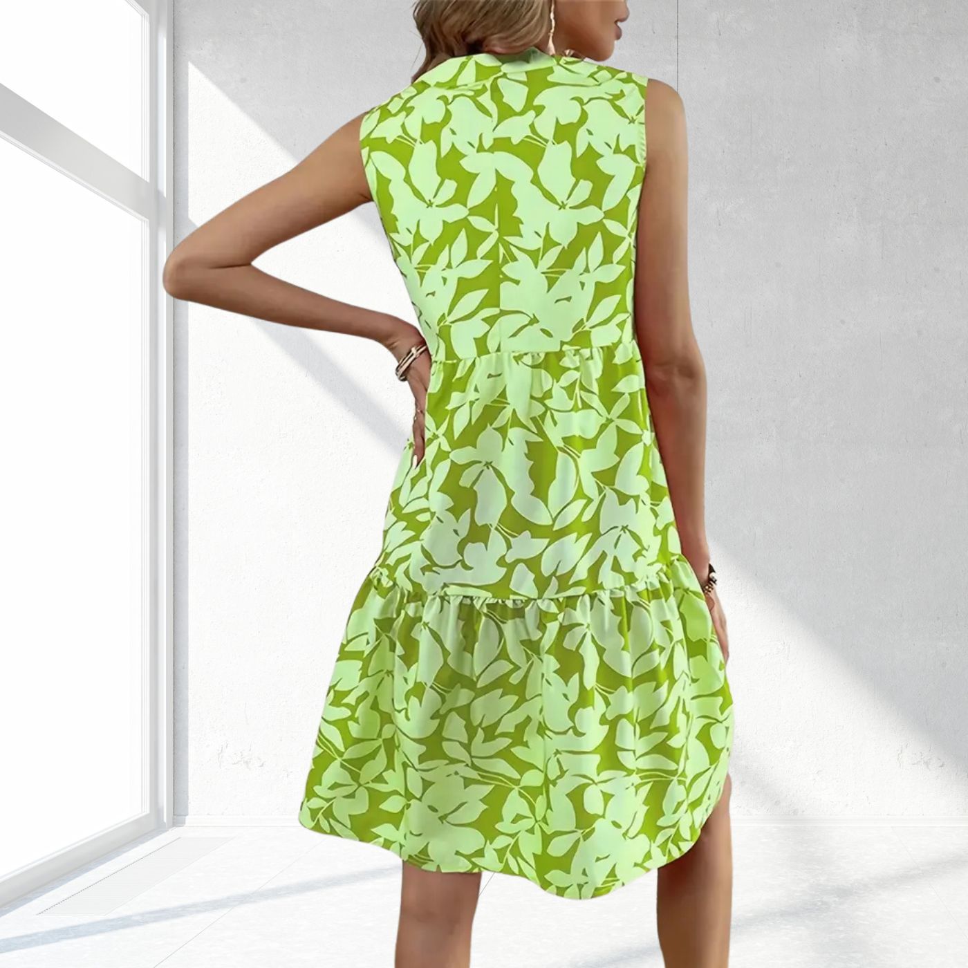 Gabrielle™ - Floral Midi Dress