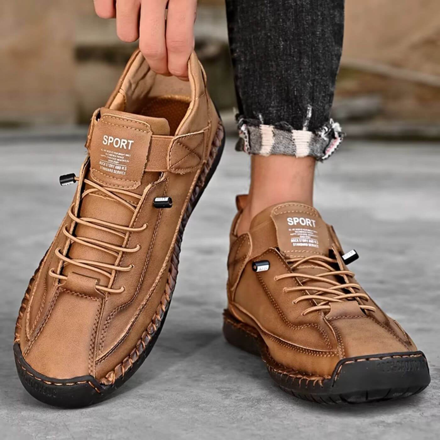 Guillaume™ - Chaussures Orthopédiques en Cuir Confortables (1+1 GRATUIT)