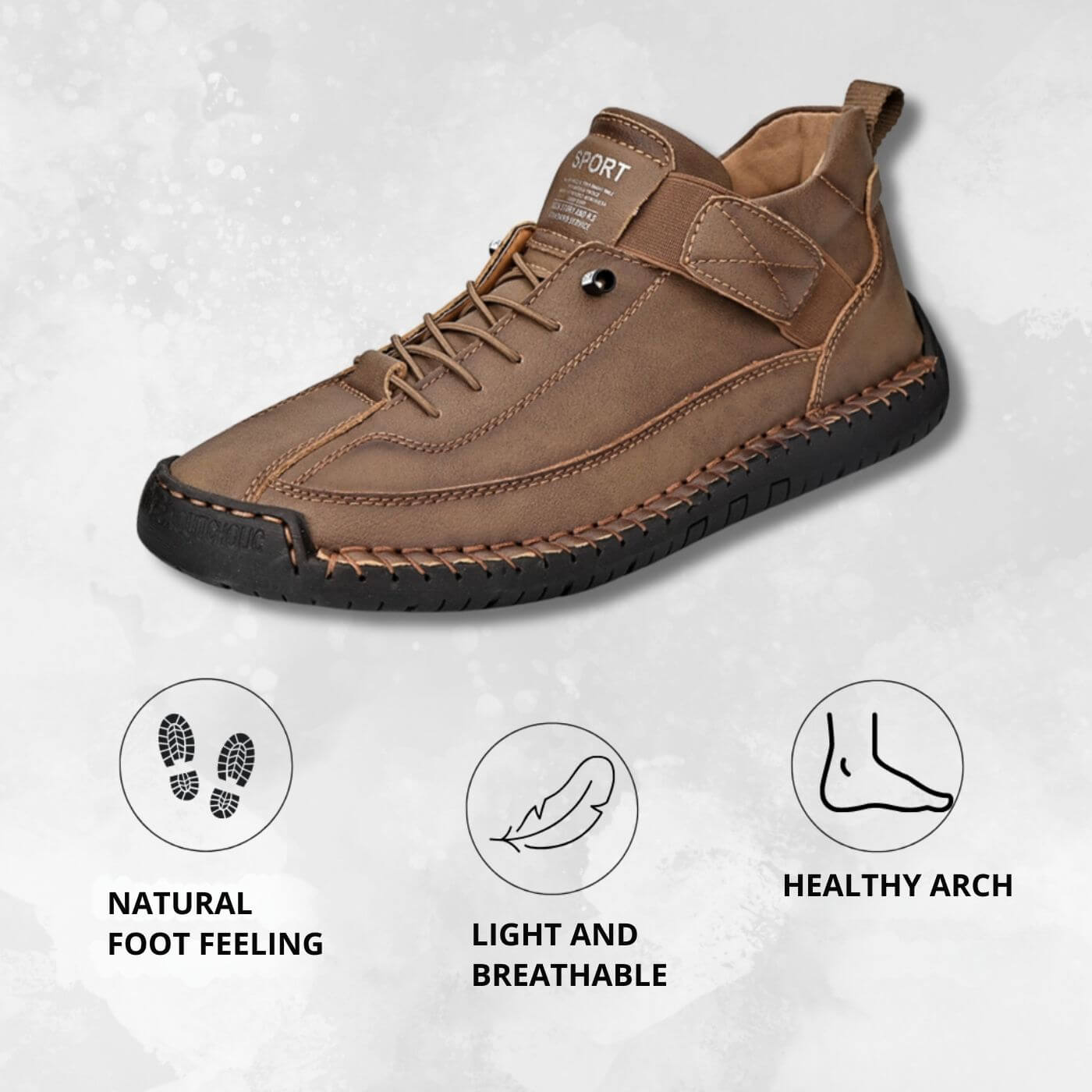 Guillaume™ - Chaussures Orthopédiques en Cuir Confortables (1+1 GRATUIT)