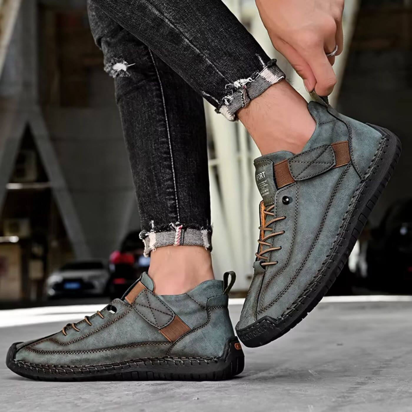 Guillaume™ - Chaussures Orthopédiques en Cuir Confortables (1+1 GRATUIT)