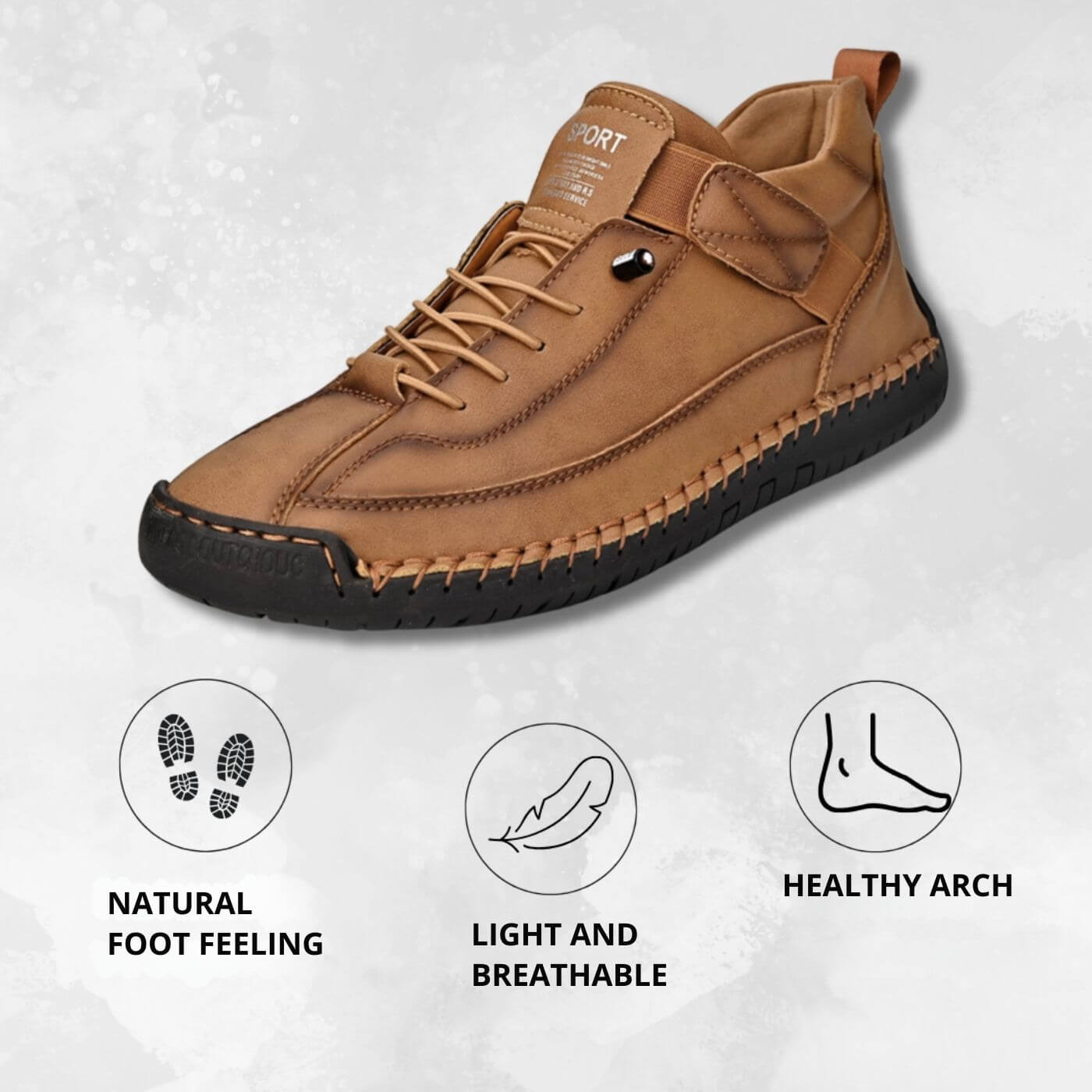 Guillaume™ - Chaussures Orthopédiques en Cuir Confortables (1+1 GRATUIT)