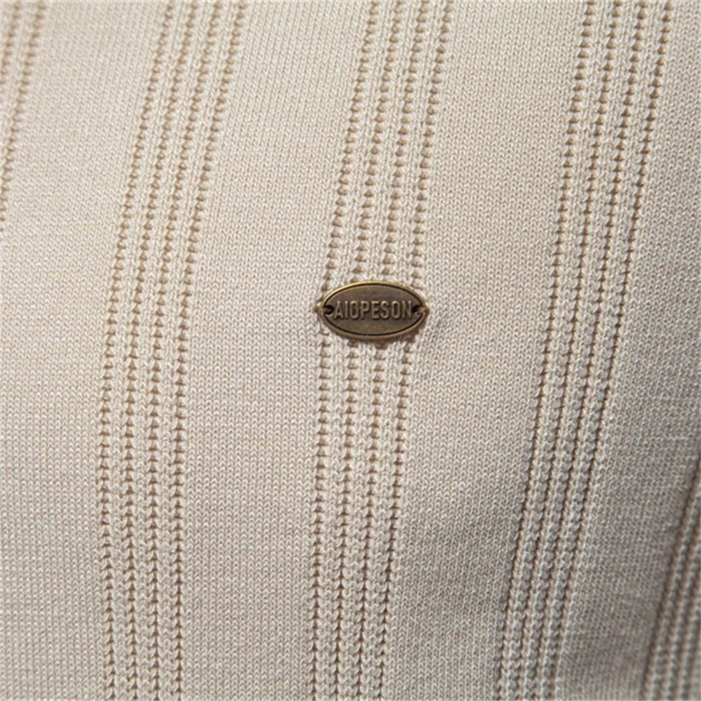 Guillermo™ - Ribbed Knit Comfortable Polo Shirt (1+1 FREE)