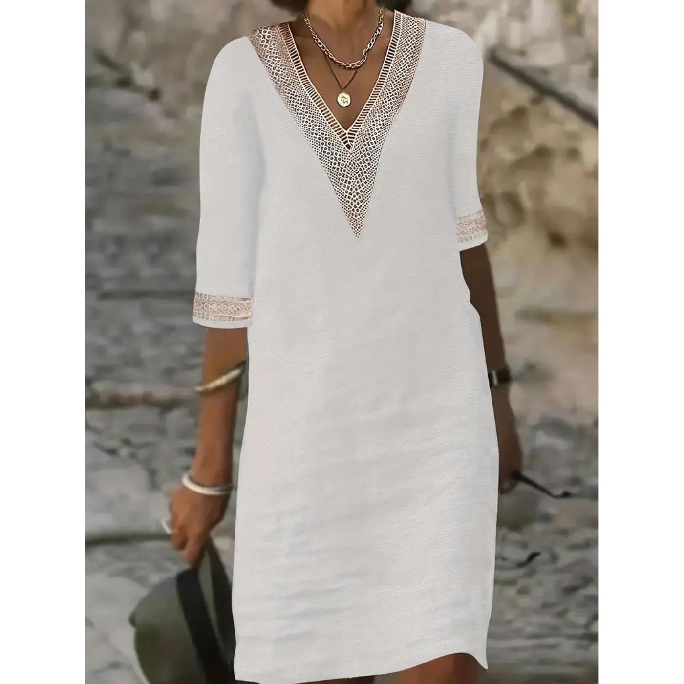 Isla™ - Elegant Midi Dress