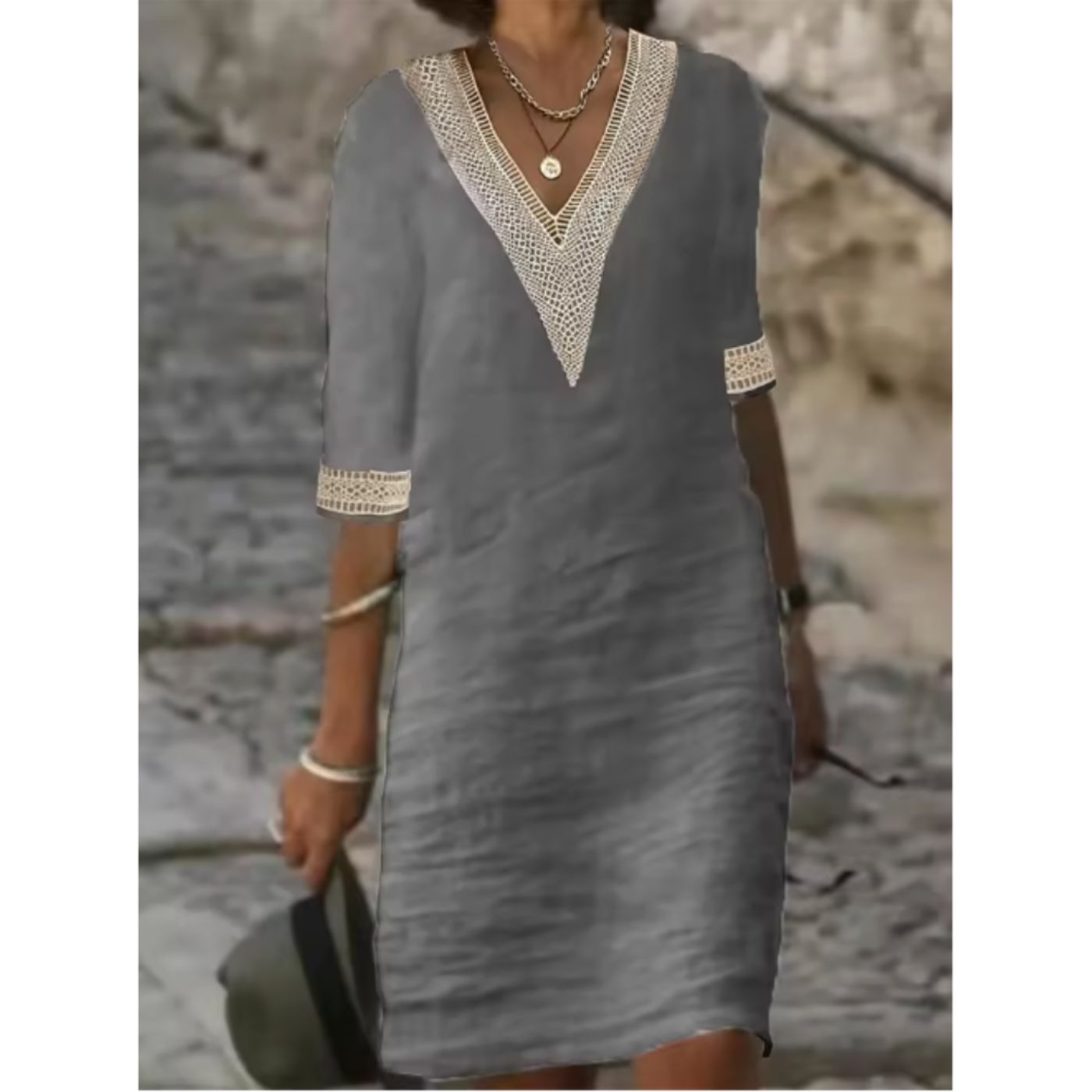 Isla™ - Elegant Midi Dress