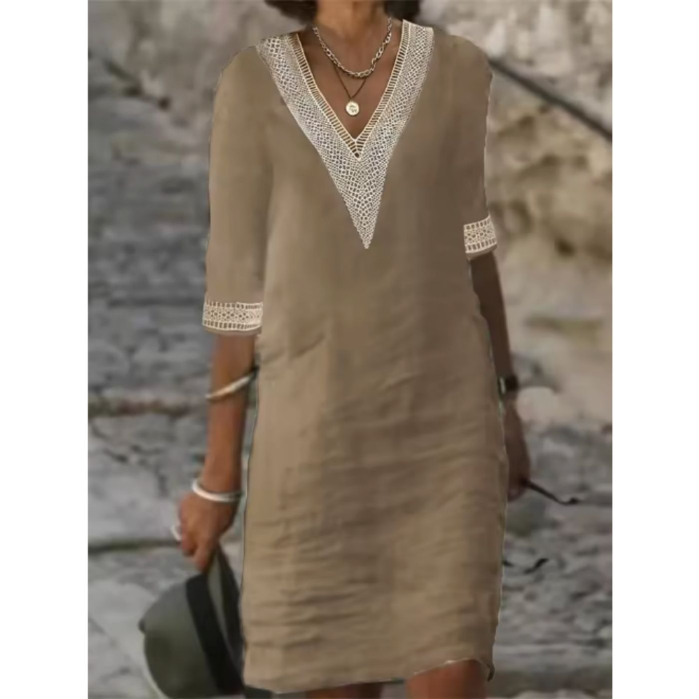 Isla™ - Elegant Midi Dress