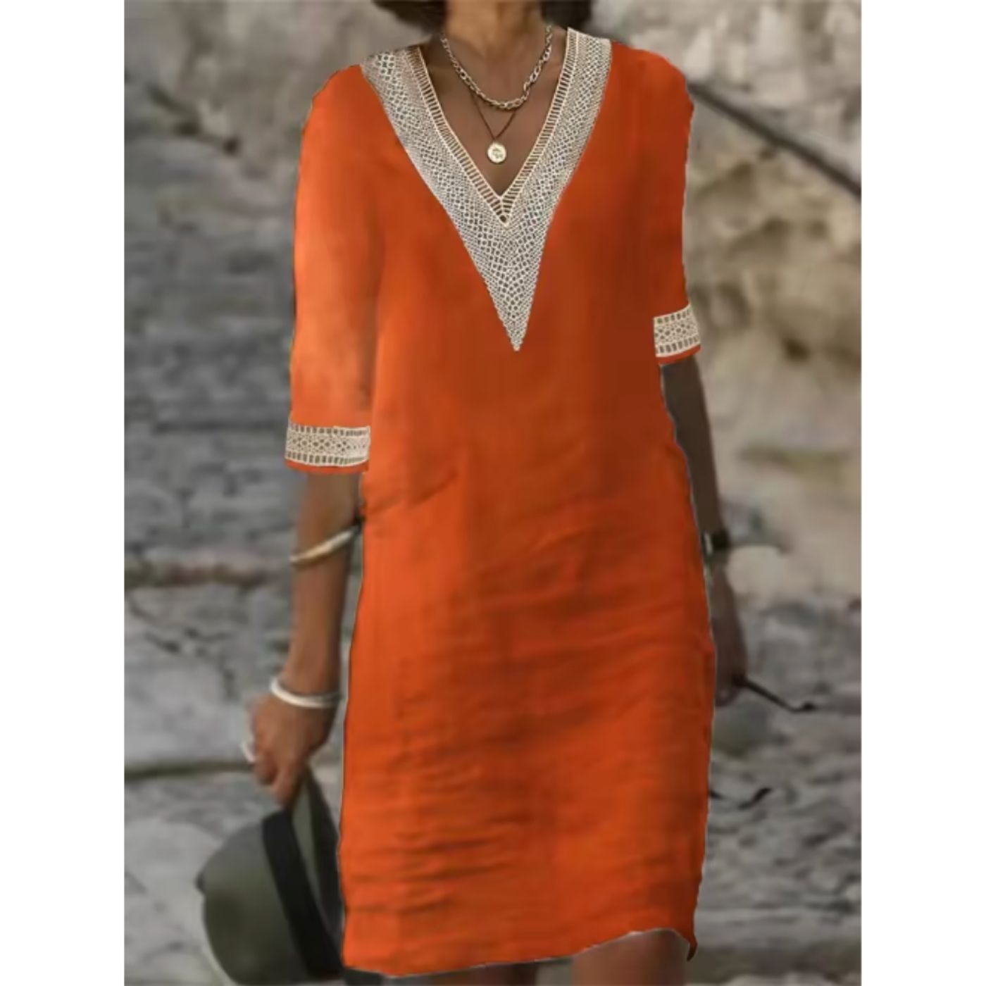 Isla™ - Elegant Midi Dress
