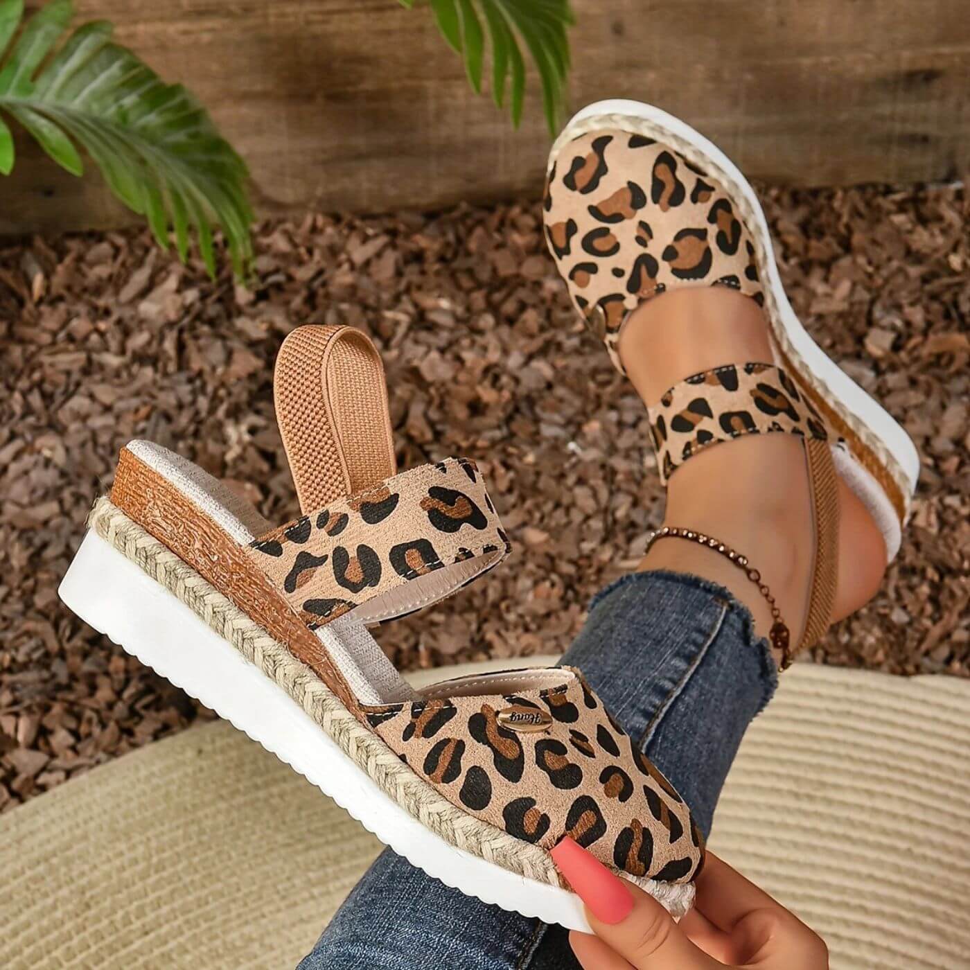 Jamie™ - Elegant Closed Toe Orthopedic Wedge Sandals