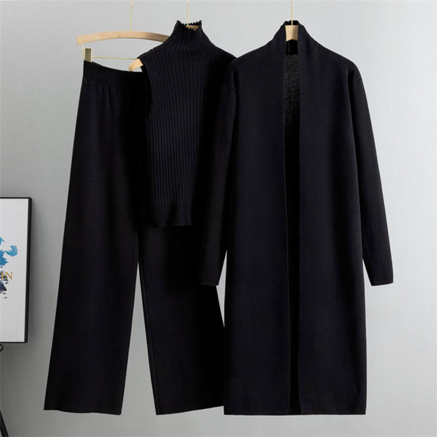 Jessica™ – Minimalist 3 Piece Knit Set