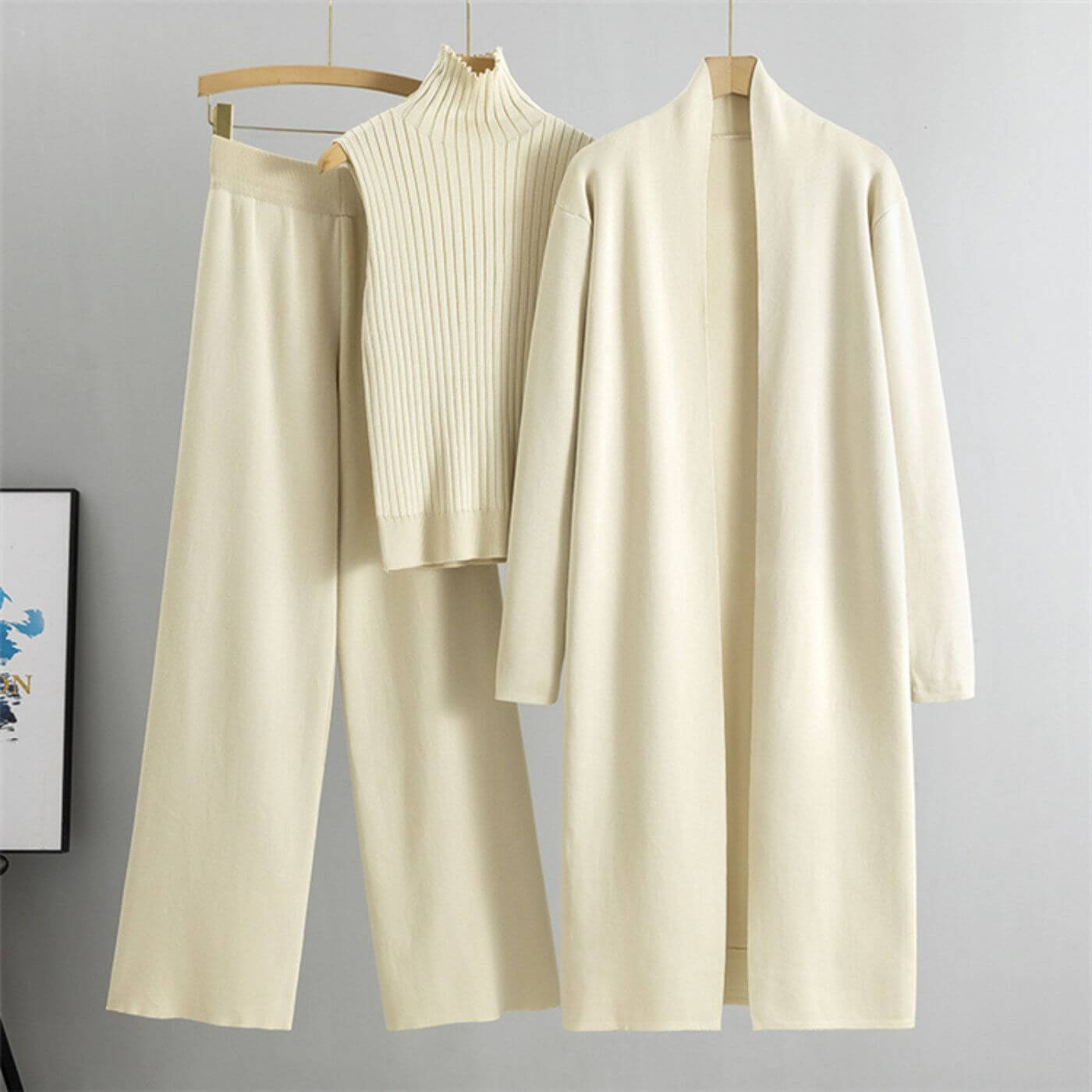 Jessica™ – Minimalist 3 Piece Knit Set