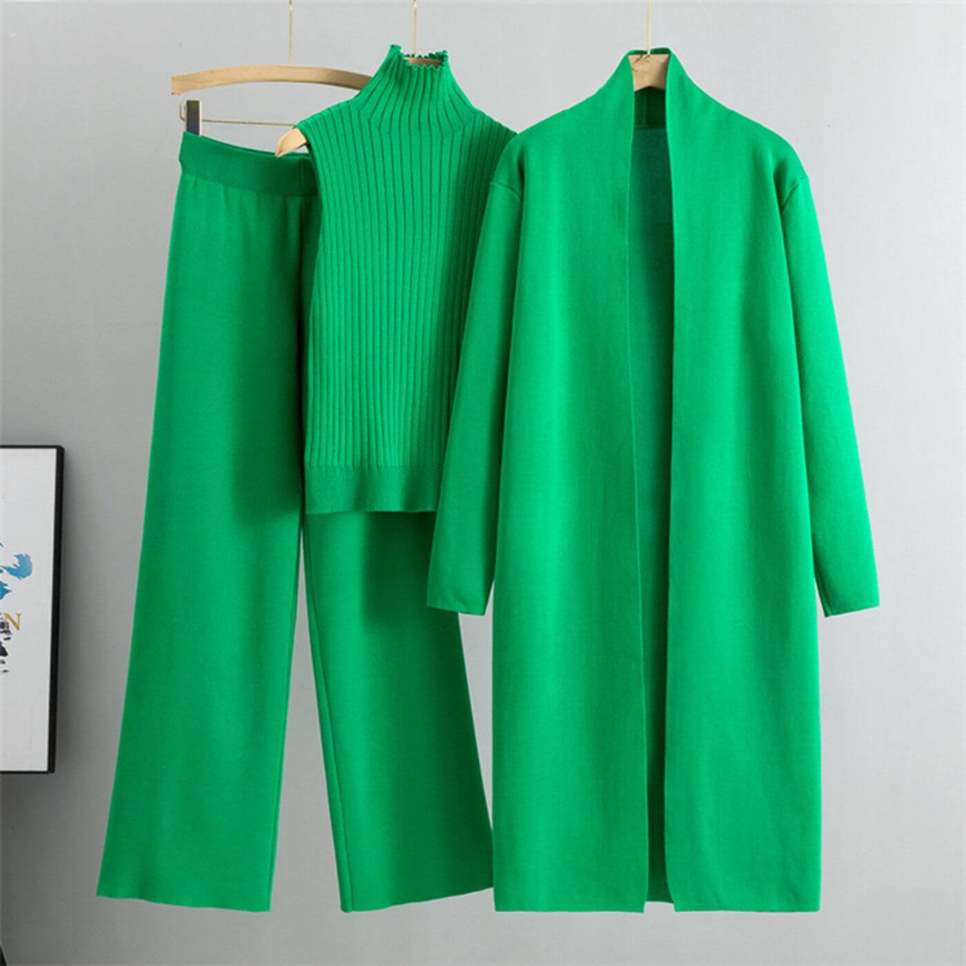 Jessica™ – Minimalist 3 Piece Knit Set