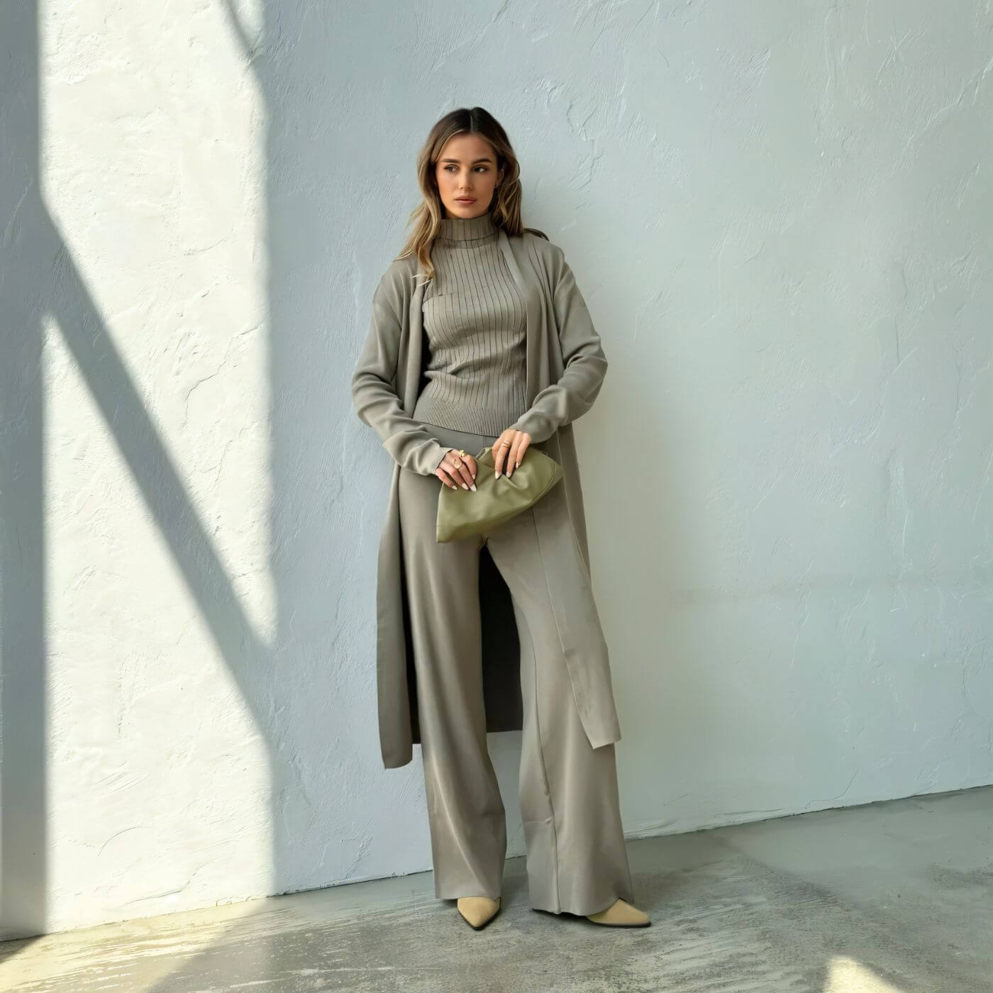 Jessica™ – Minimalist 3 Piece Knit Set