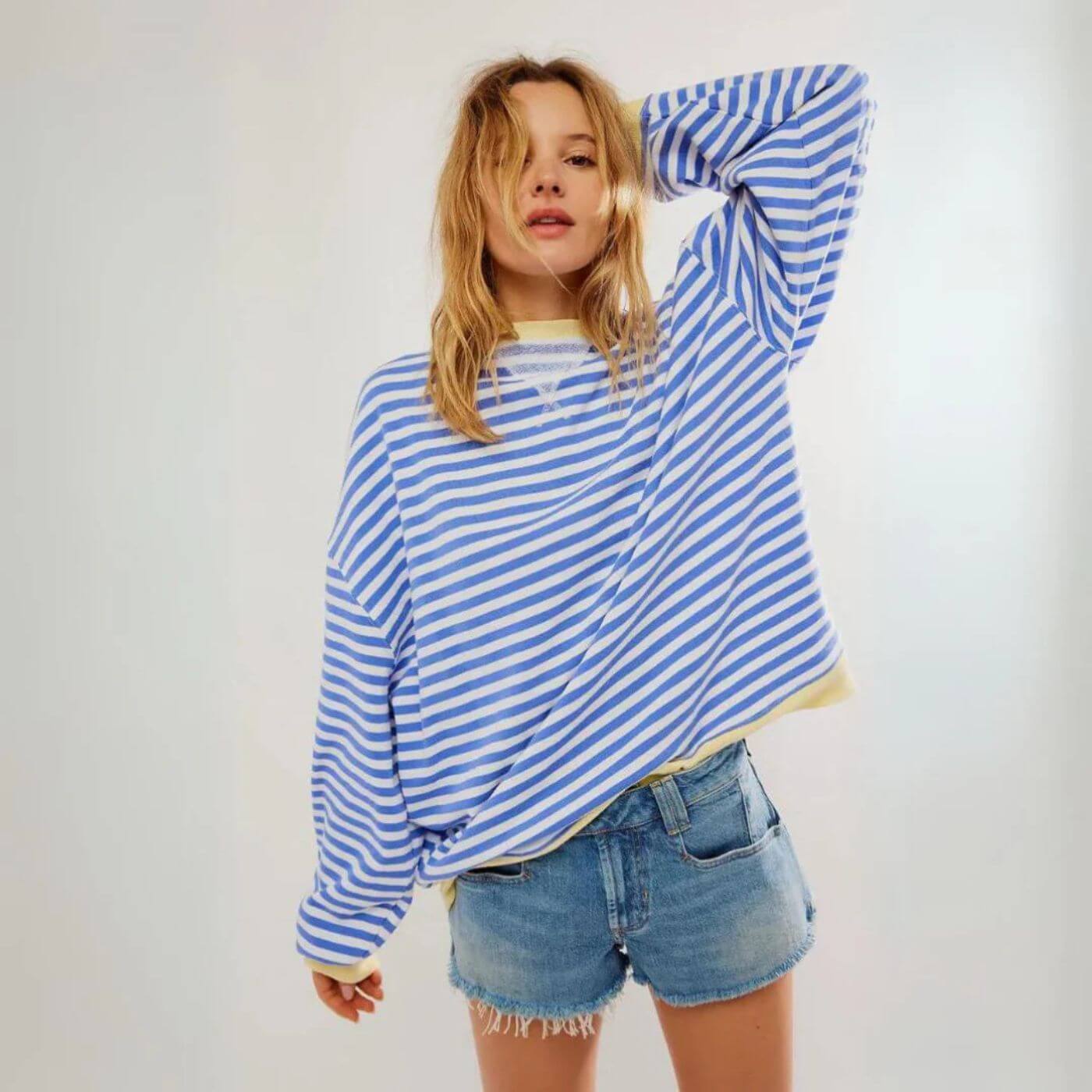 Kaitlin™ - Oversized Striped Comfort Sweater