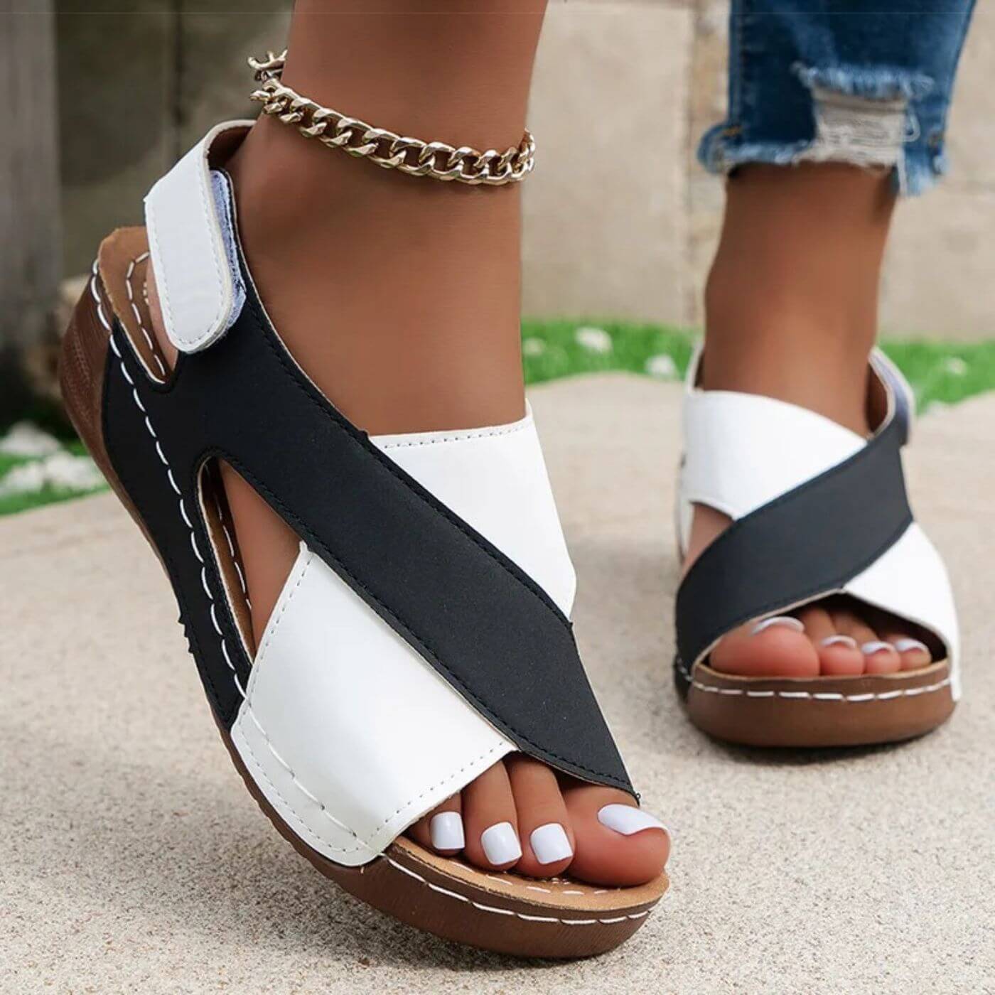 Kayla™ – Ultra Comfortable Orthopedic Slingback Sandals